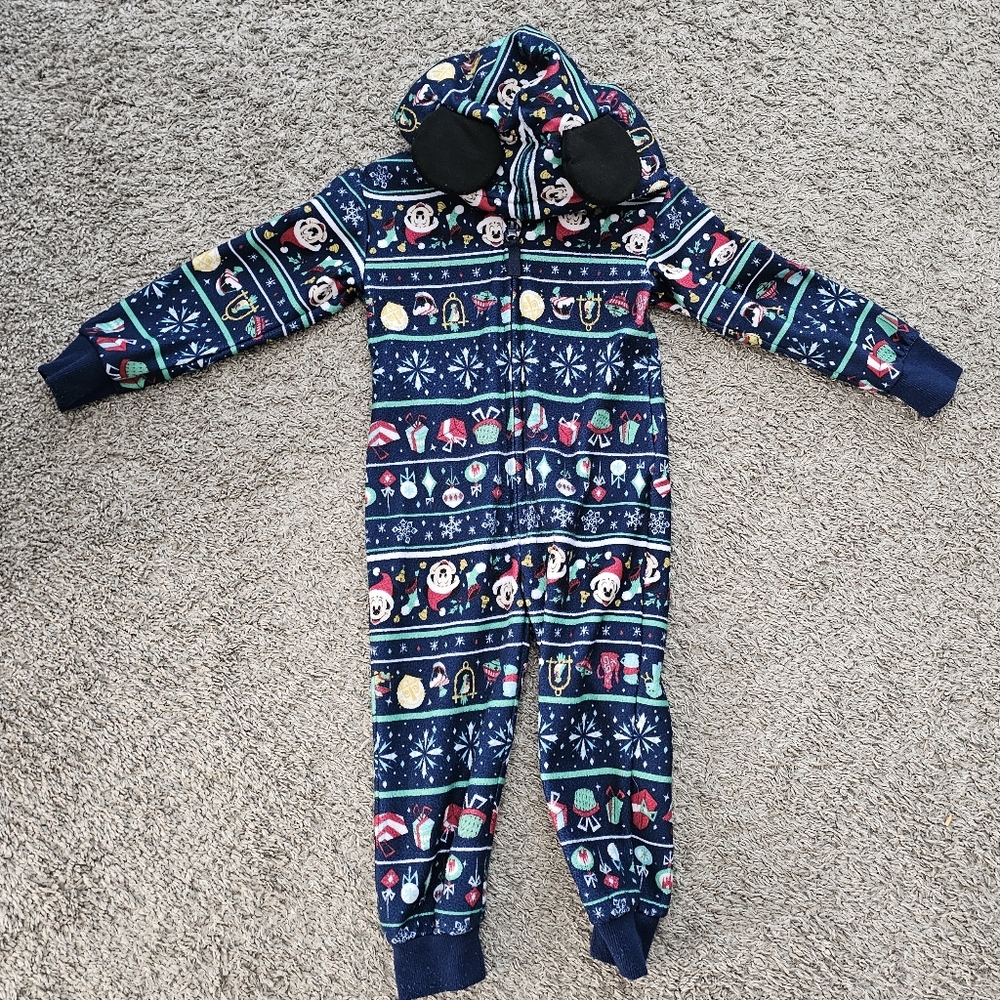 Disney Blue Festive Kids One Piece